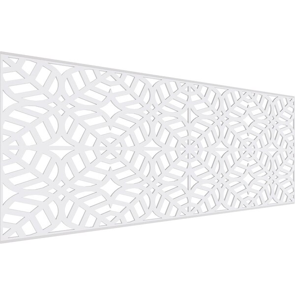 Ekena Millwork Set of Four Panels for 94 1/2"W x 36 1/4"H Garland Fretwork Wainscot Wall Paneling WPKP18X01X47GRD - main
